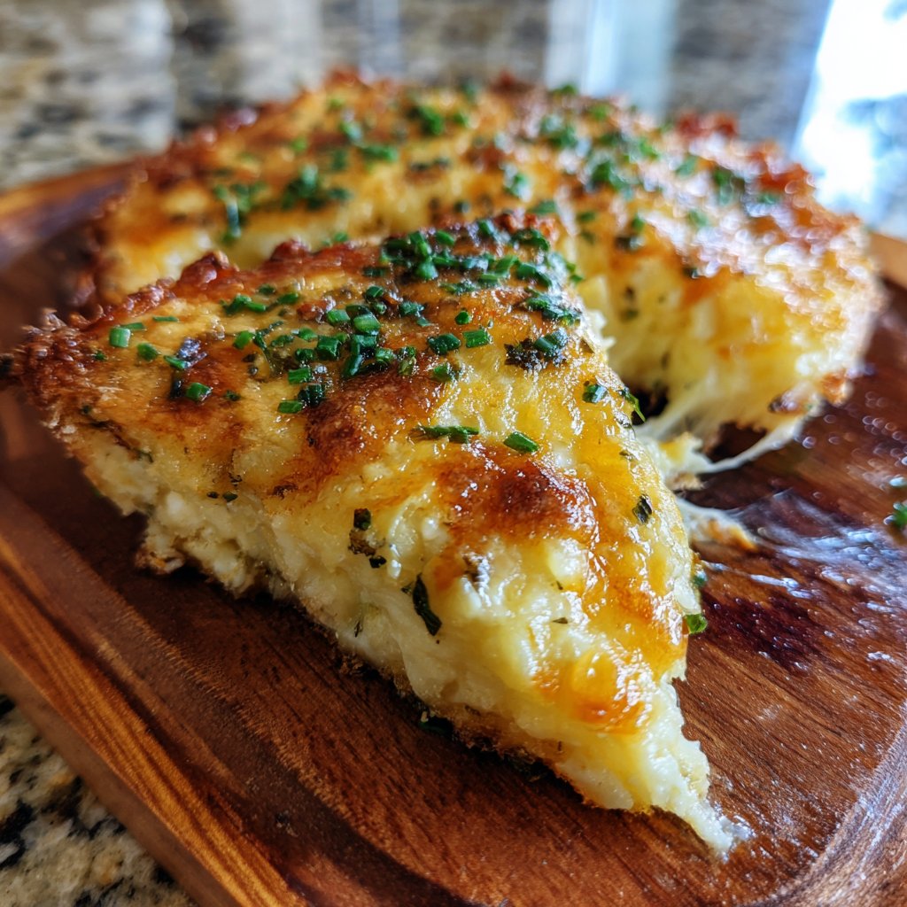 Cheesy Airfryer Potato Casserole