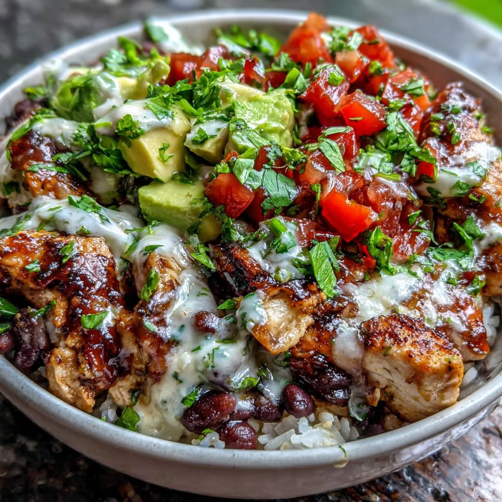 Chicken Black Bean Bowl