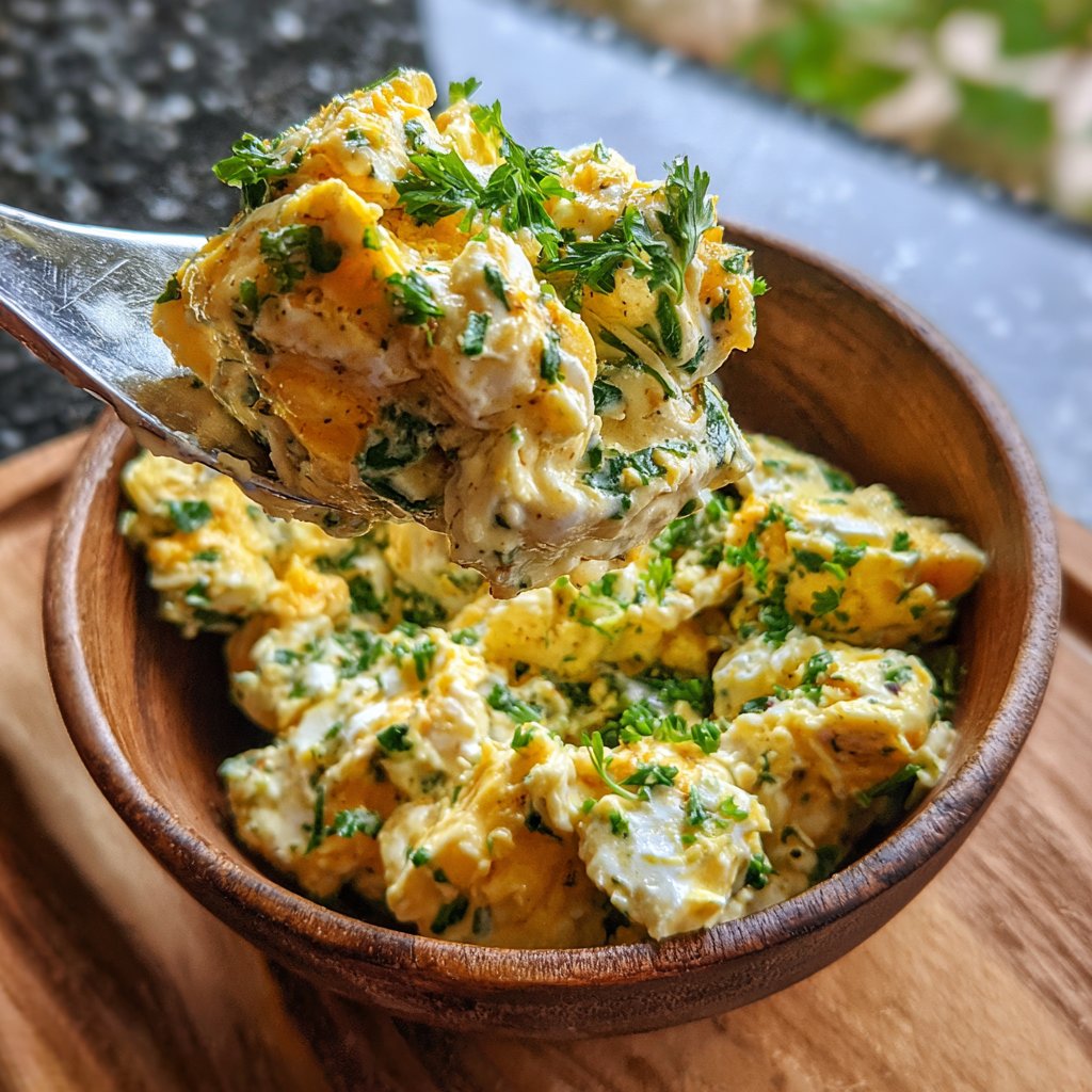 Egg Salad with Cottage Cheese – no mayo!