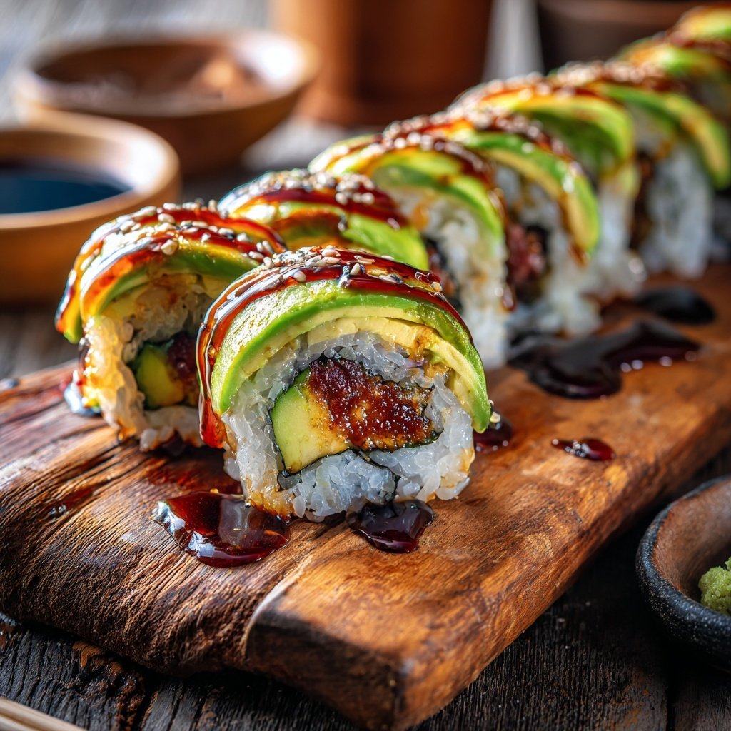Global Japanese Sushi Rolls