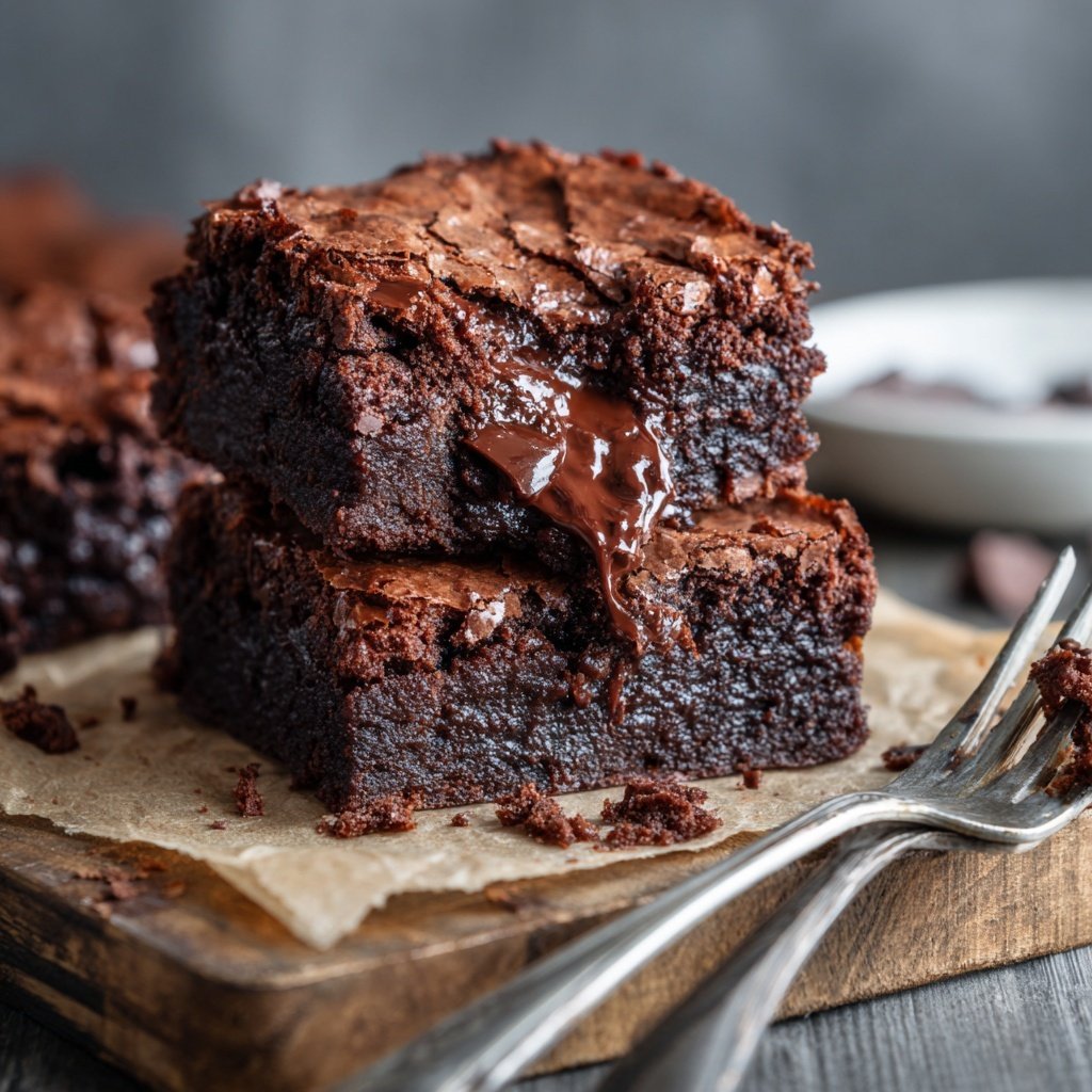 Dessert Chocolate Fudge Brownies